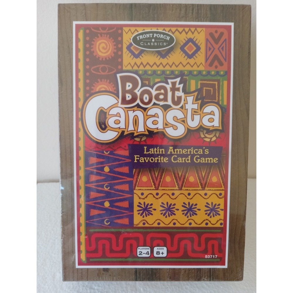 BOAT CANASTA Front Porch Classics Card Game Factory Sealed 2016